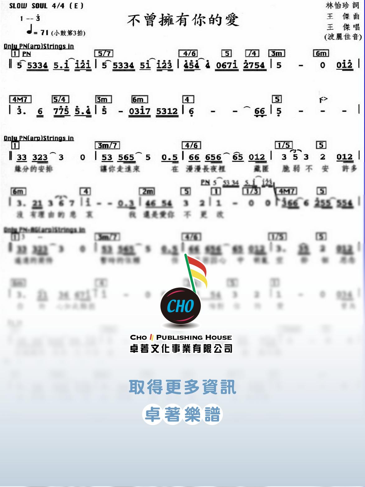 不曾擁有你的愛